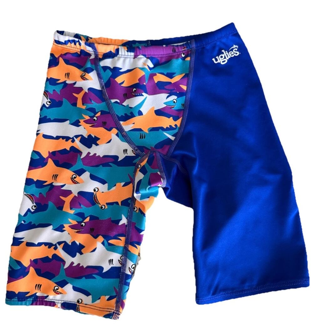 Dolfin Boys Uglies Swim Trunks Shorts Royal Blue Size 2T See Size Chart